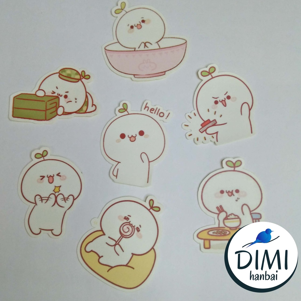

[DIMI] Sticker Si Putih Satuan