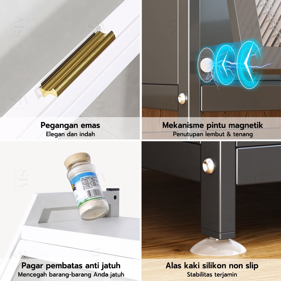 KAGK Rak Piring Rak Cuci Piring Rak Piring Stainless Rak pengeringan Dish Dapur Rack Dish Drainer