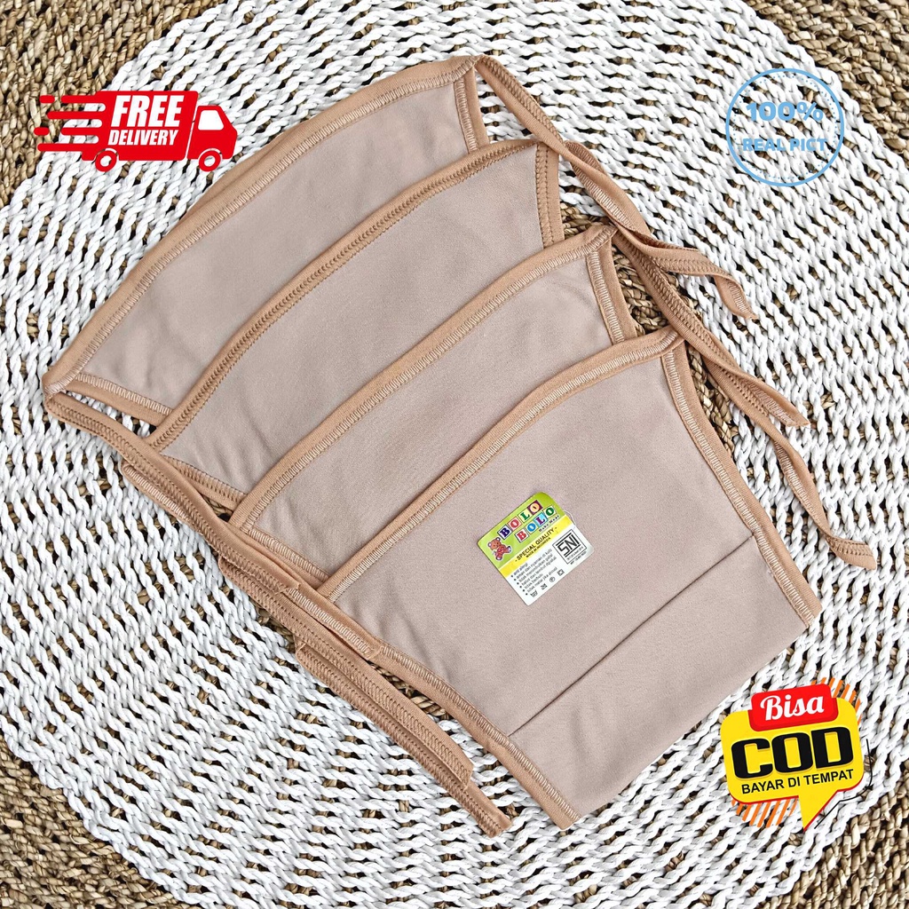 SALE 7.7 Serian Coklat Susu - 12 pcs / 6 pcs Popok Bayi Double Kain COKLAT SUSU SERIES merk SNI Bolo - Bolo / Popok Double Kain Serian Coklat Susu