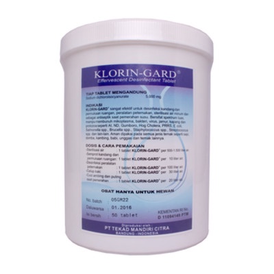 }}}}}}] KLORIN-GARD @ 50 tablet