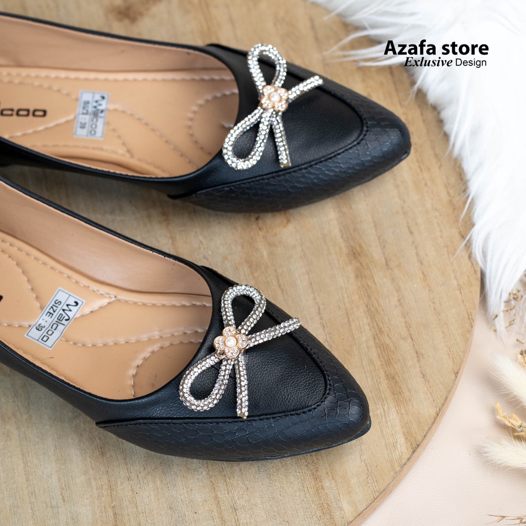 Walcoo Sepatu Flatshoes Wanita AORELLY