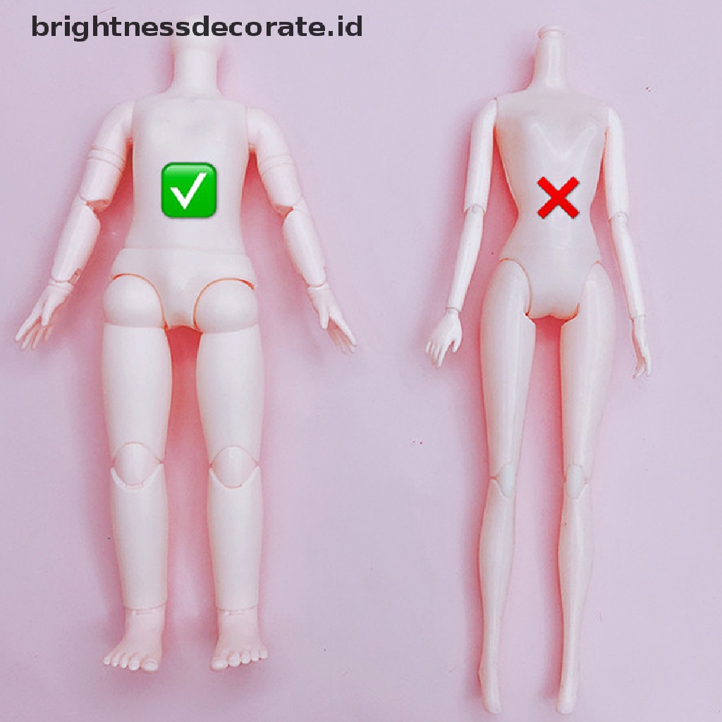 [Birth] Untuk Baju Boneka 30cm Dan Sepatu1Per6 BJD Tubuh Gemuk Putri Dress Aksesoris DIY [ID]