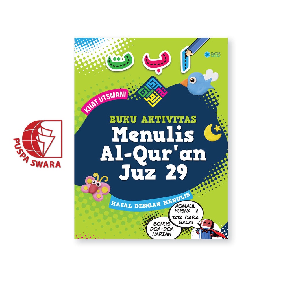 Buku Aktivitas Menulis Al-Qur'an Juz 29