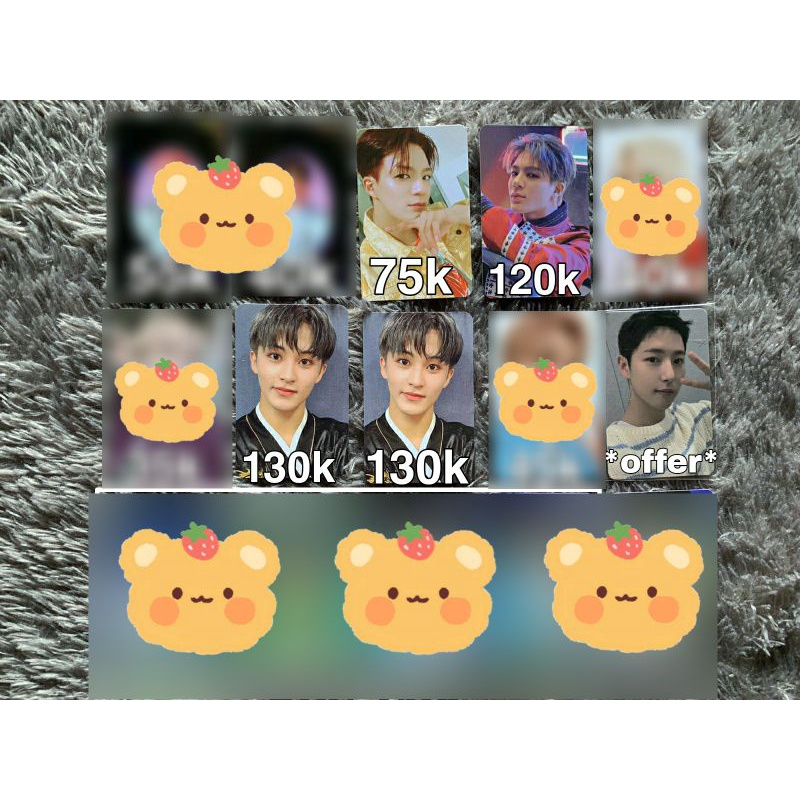 WTS PC PHOTOCARD. JENO RESONANCE RELOAD PROJECT KEYRING MARK ACE KIT 2020 SIGNATURE HOLO RENJUN POB 