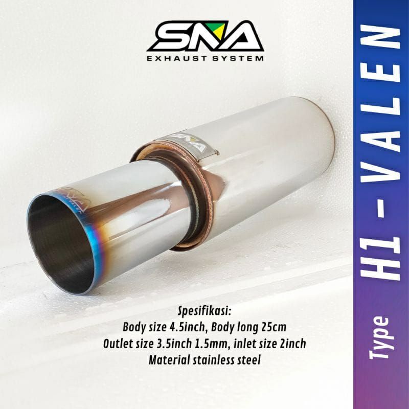 KNALPOT RACING MOBIL SNA H1 VALEN PANJANG//HKS//FIJITSU//JS RACING//GRONEL