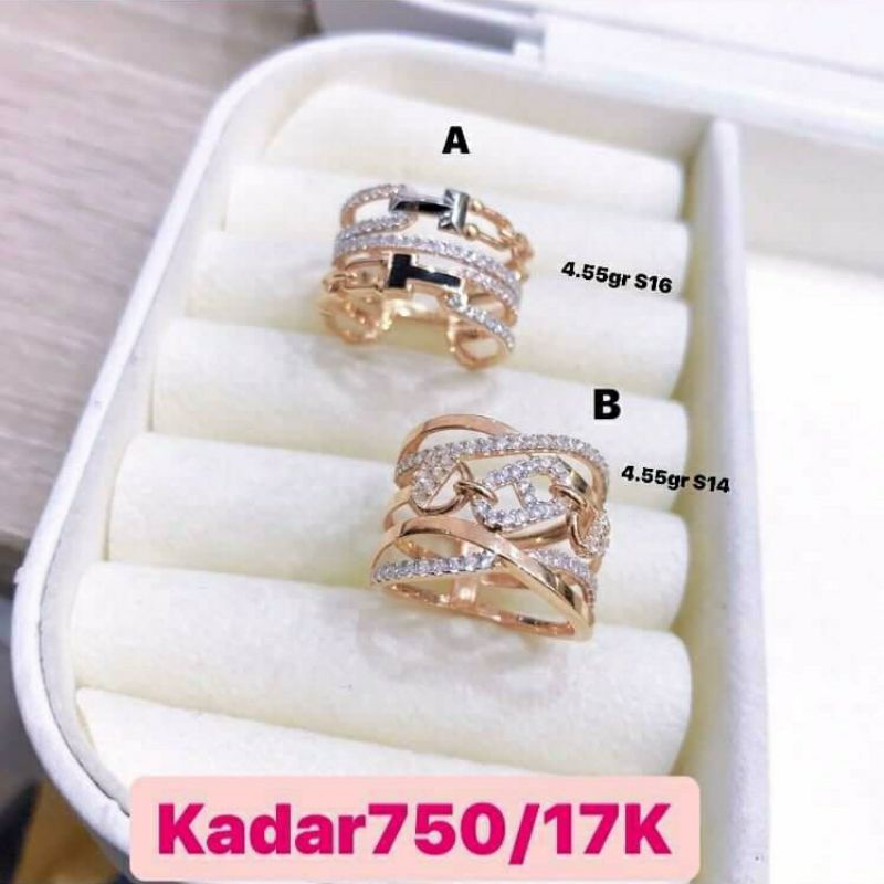Cincin Emas Asli - Cincin Emas Kadar 750 - Toko Emas - Toko Mas asli - Perhiasan Cincin Emas