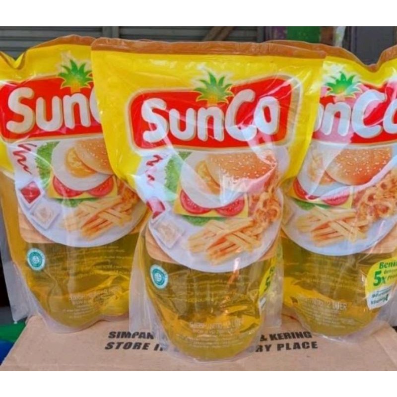 

MINYAK GORENG SUNCO 2LITER, bisa diminum