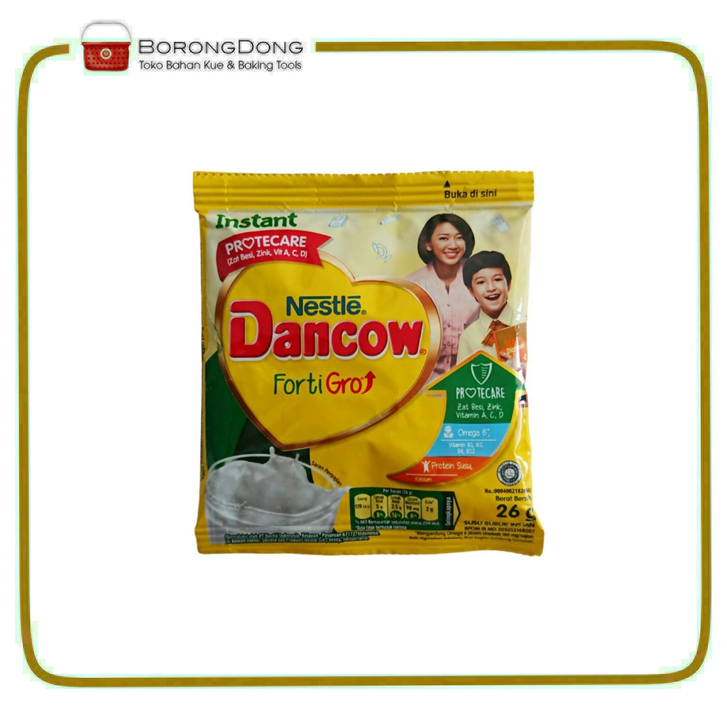 

Dancow Fortigro Sachet Original & Coklat / Susu Bubuk