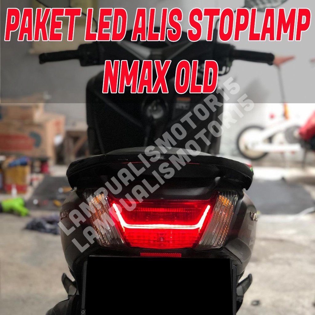 PROMO PAKET LAMPU ALIS NMAX OLD SIAP PAKAI LAMPU ALIS DRL LED ALL NEW NMAX 2020 2021 2022 FLEXSIBLE 