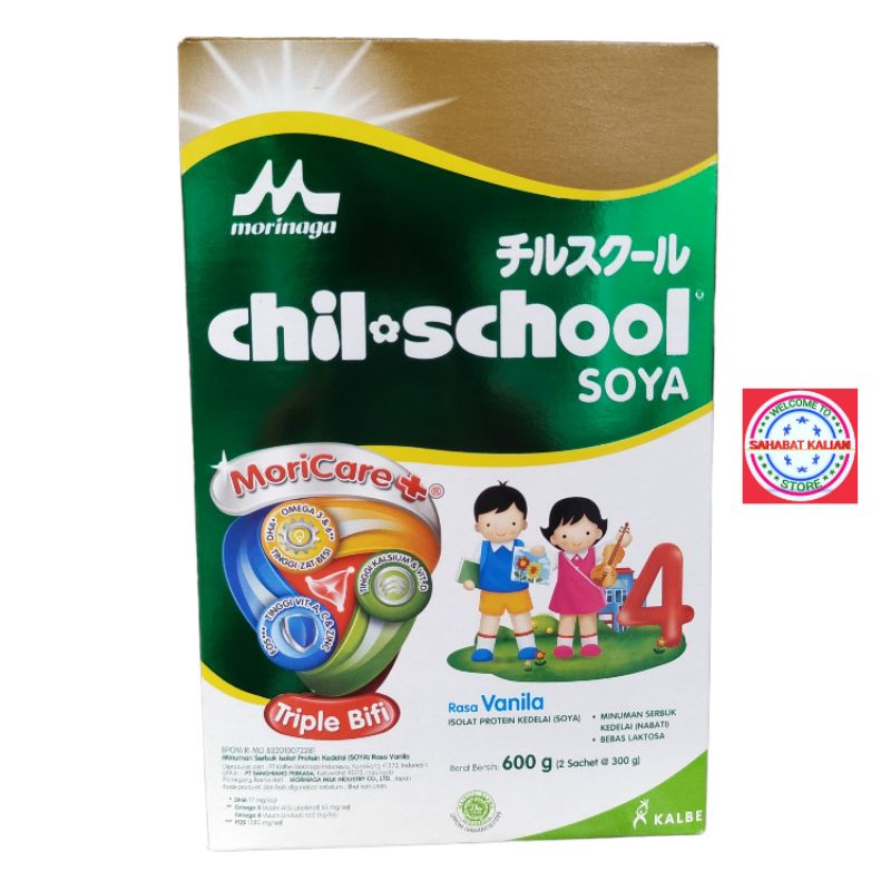 Chil School Soya 600gram usia 3 - 12 Tahun