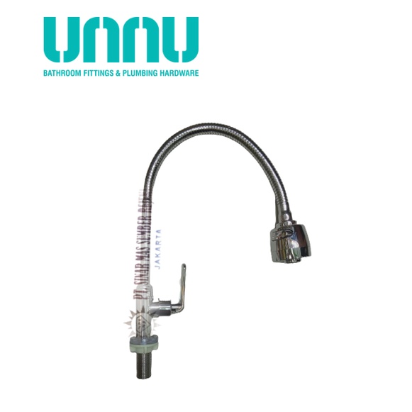 Kran Dapur Tanam Flexible 1/2&quot; Merk UNNU