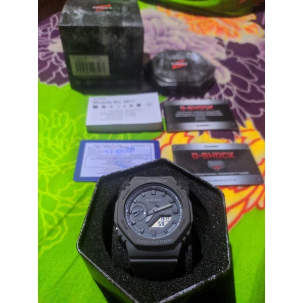 Gshock Ga-2110et-8adr bekas/second original