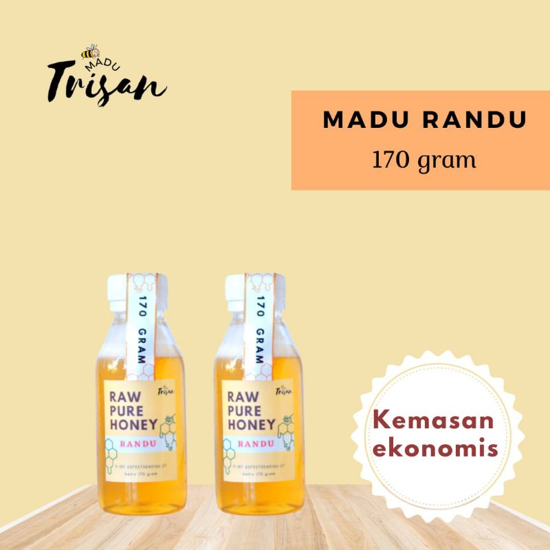 

Madu Nektar Randu 100% - Madu Murni Asli Ternak 170 gr - Madu Mentah Original