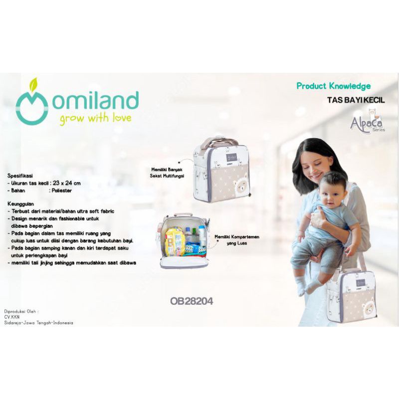 Omiland Tas Bayi Kecil - Diaper Bag