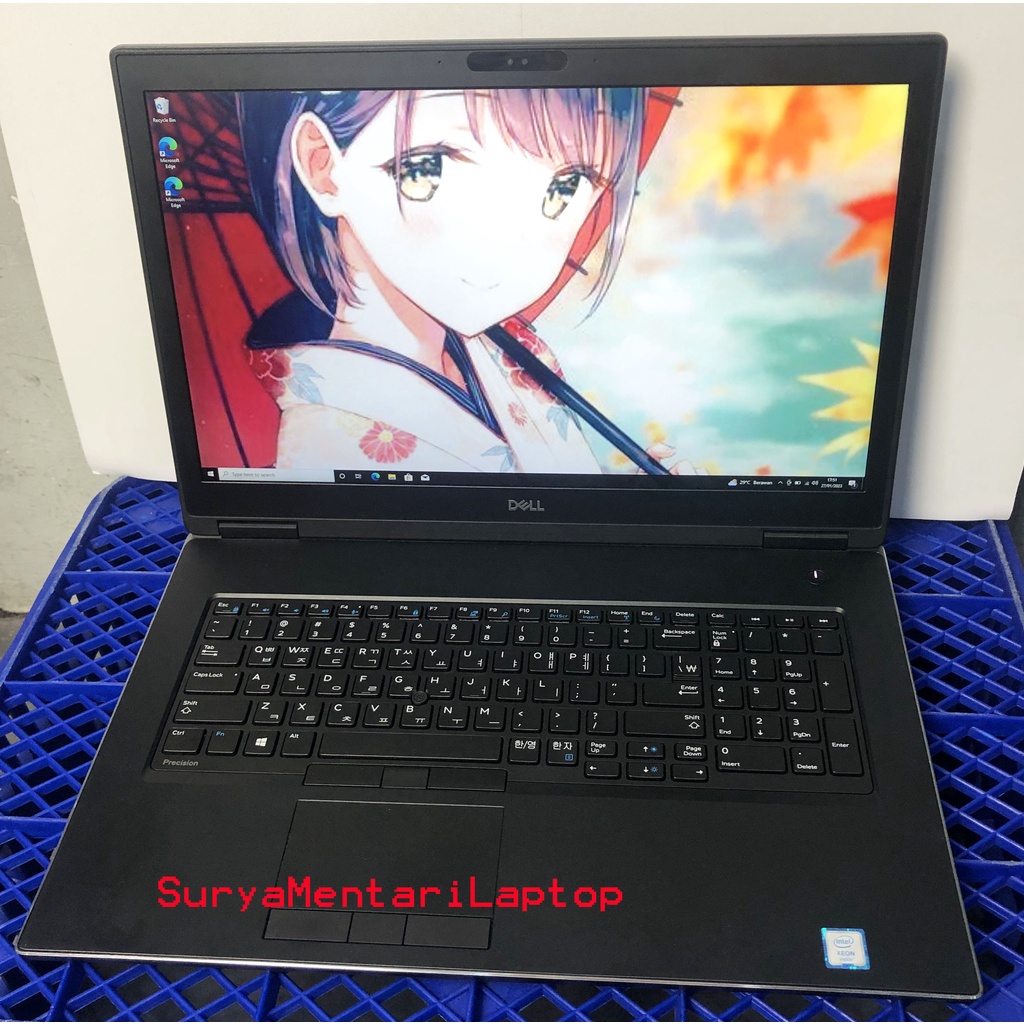 Laptop Dell Precision 7730 Intel Xeon VGA NVIDIA Quadro P3200 - 17INCH