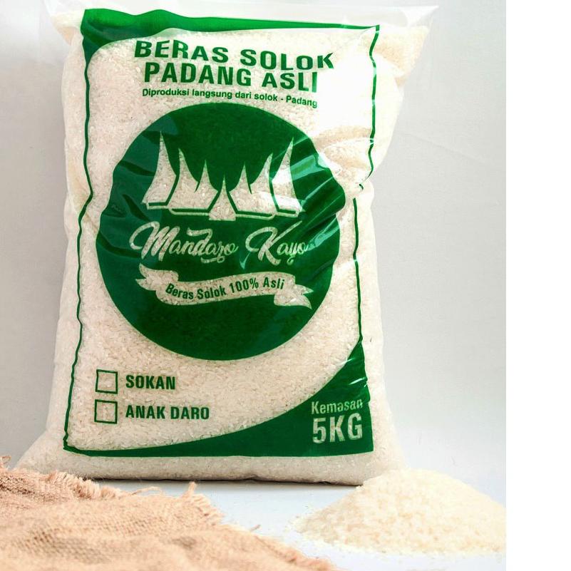 

☎ Beras Padang Solok - Sokan 5kg ◘