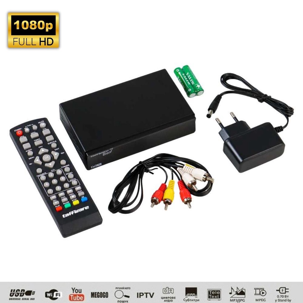 New !! STB Digital TV Tuner Set Top Box  DVB-T2 WiFi Receiver DVB-T2 - HD99