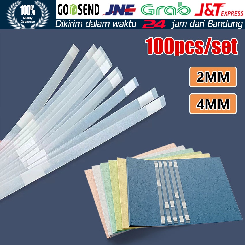 

2/3/4/6/10MM Lem Lembaran ukuran A4 | Lem Binding | Lem Panas | Lem Jilid Buku Binding
