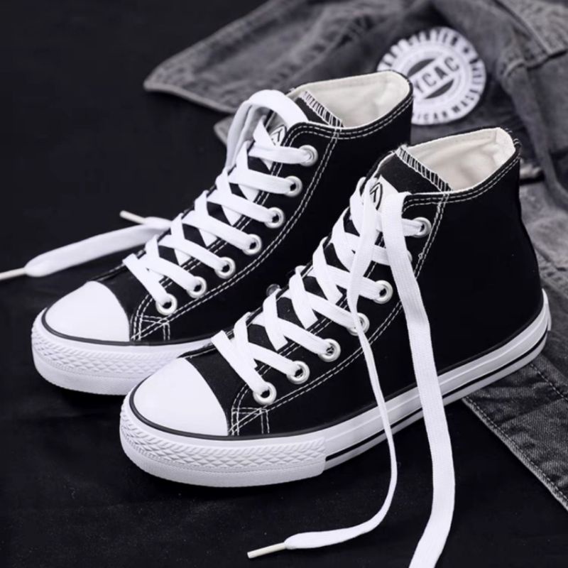 SEPATU BOOT PRIA FASHION TINGGI SEPATU BOOT SNEAKERS SEKOLAH