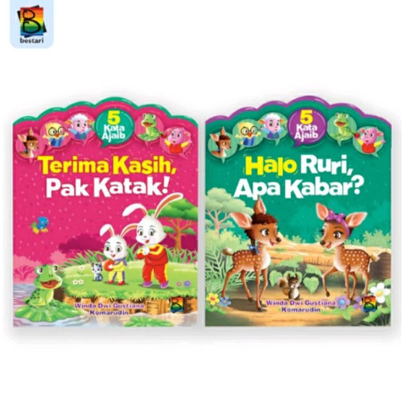 Buku Cerita Anak SERI 5 KATA AJAIB