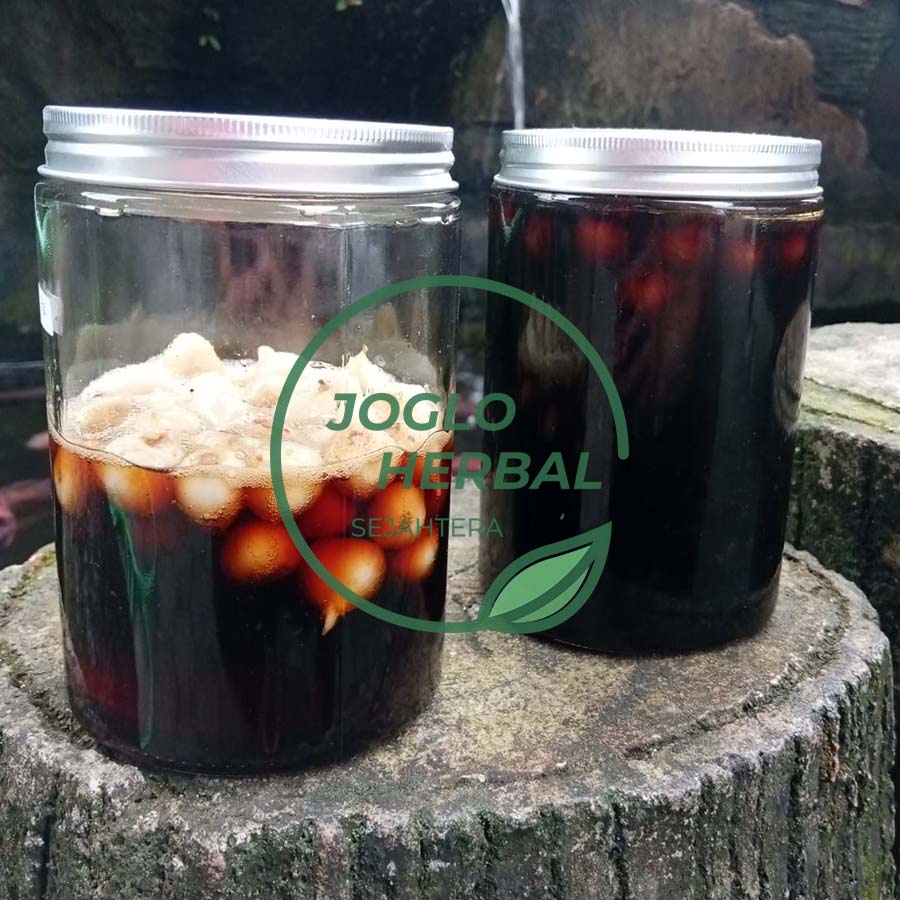

Madu Bawang Lanang Bawang Putih Tunggal Fermentasi Madu Bawang Lanang Alami 100% Herbal
