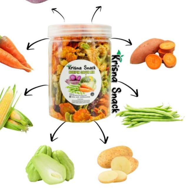 

Promo | KI3 | KERIPIK SAYUR MIX TOPLES VOLUME 800ML