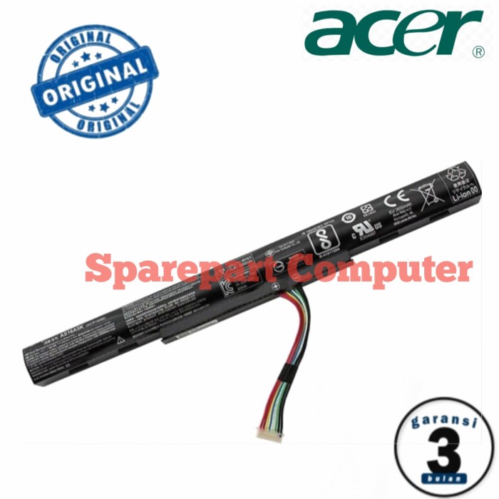 Batrei Baterai Laptop Acer Aspire E5-475 E5-475G E5-476 E5-476G Es1-432 Ori