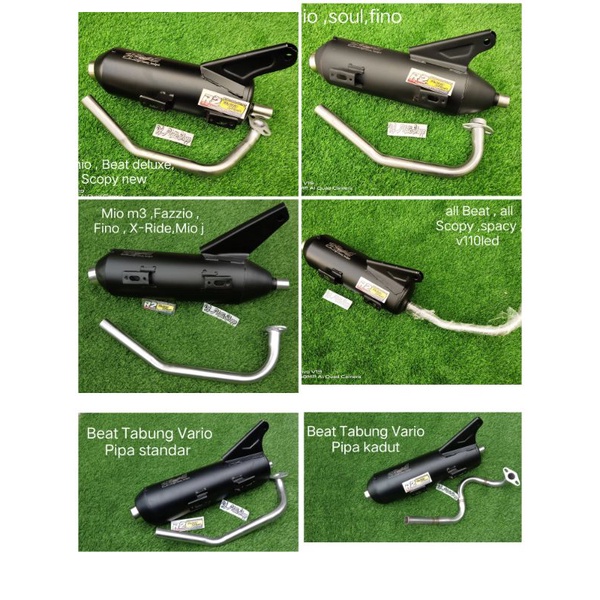 knalpot copy cms ZRC, DR SOUND beat fi/karbu/esp scoopy f1 esp new genio vario