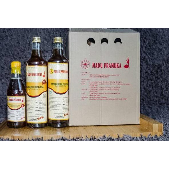 

trxG1s6R Madu MultiFlora ASLI 650gr / Madu Pramuka / Madu Murni