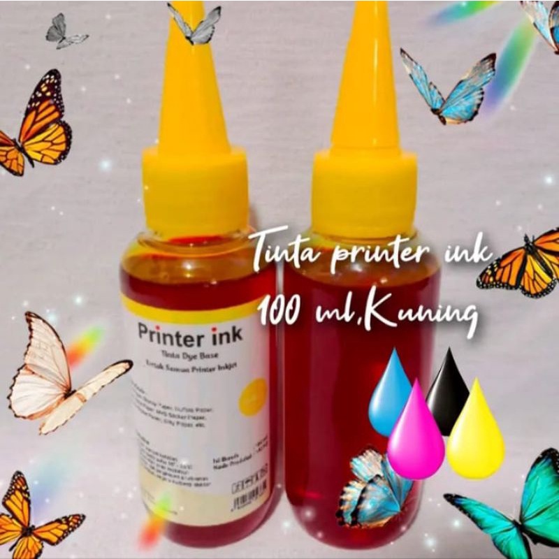 tinta Epson.Canon Refill for printer inkjet toner dye base.tinta univesal 100 ml