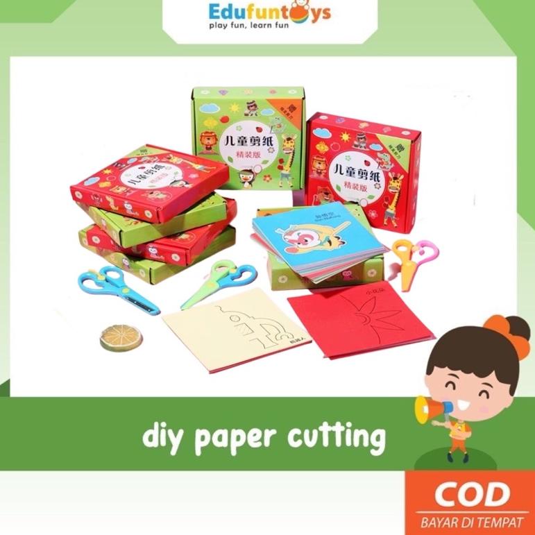 

➸ Edufuntoys - DIY PAPER CUTTING / mainan gunting menggunting/ lenbar aktivitas menggunting anak/ latihan menggunting/ lembar kerja menggunting 80