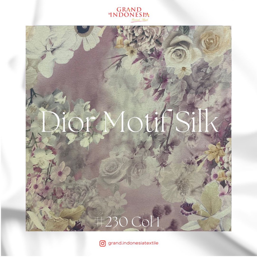 DIOR SILK MOTIF