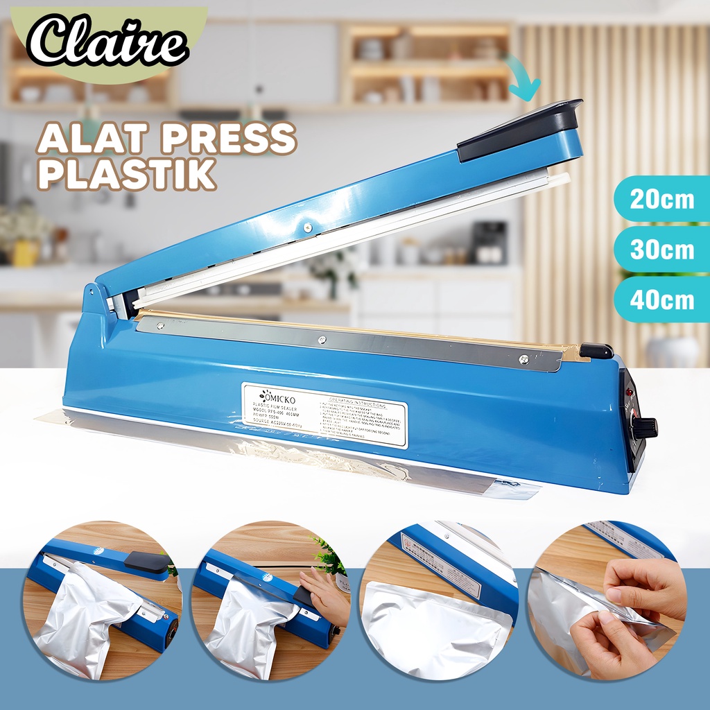 Impulse Sealer / Alat Press Perekat Plastik / Mesin Press Plastik Origin