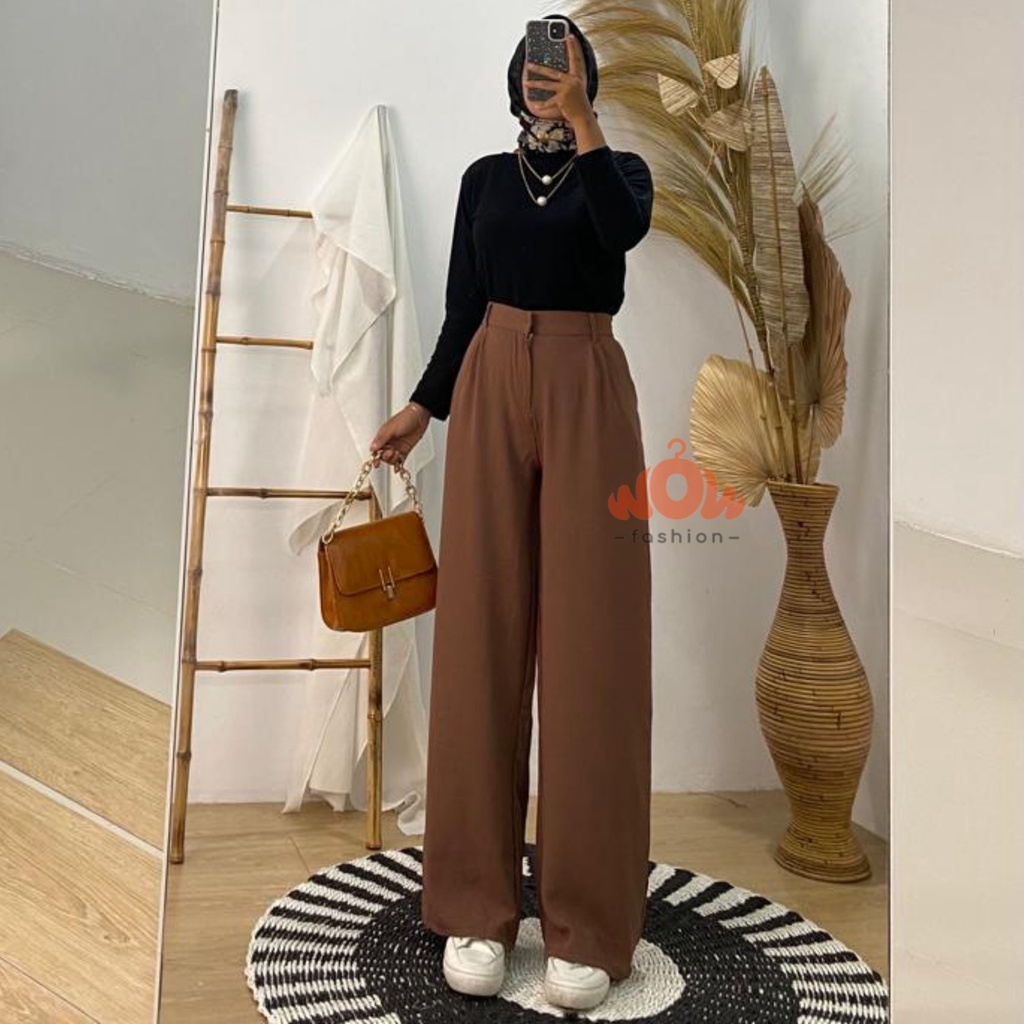 KALOA KULOT HAK KANCING RAYON CRINCLE PREMIUM WANIT