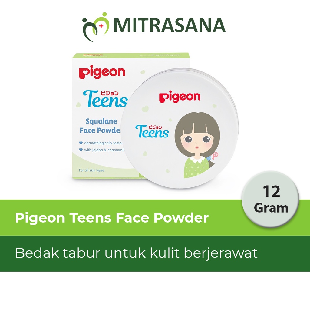 Pigeon Teens Face Powder 12 Gr - Bedak Tabur
