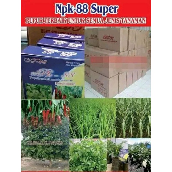 PUPUK SUPER NPK 88 1kg Original
