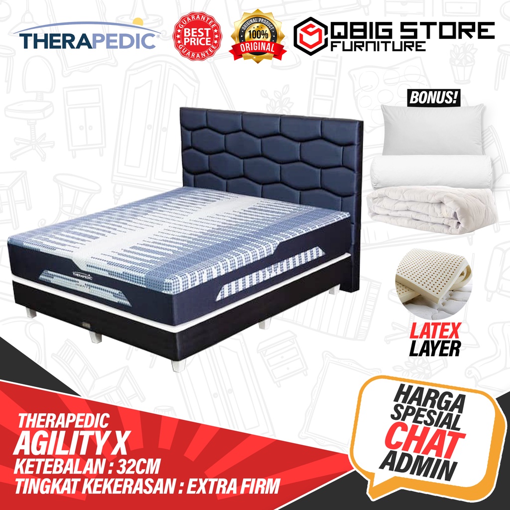 Springbed THERAPEDIC Agility X / Spring bed matras