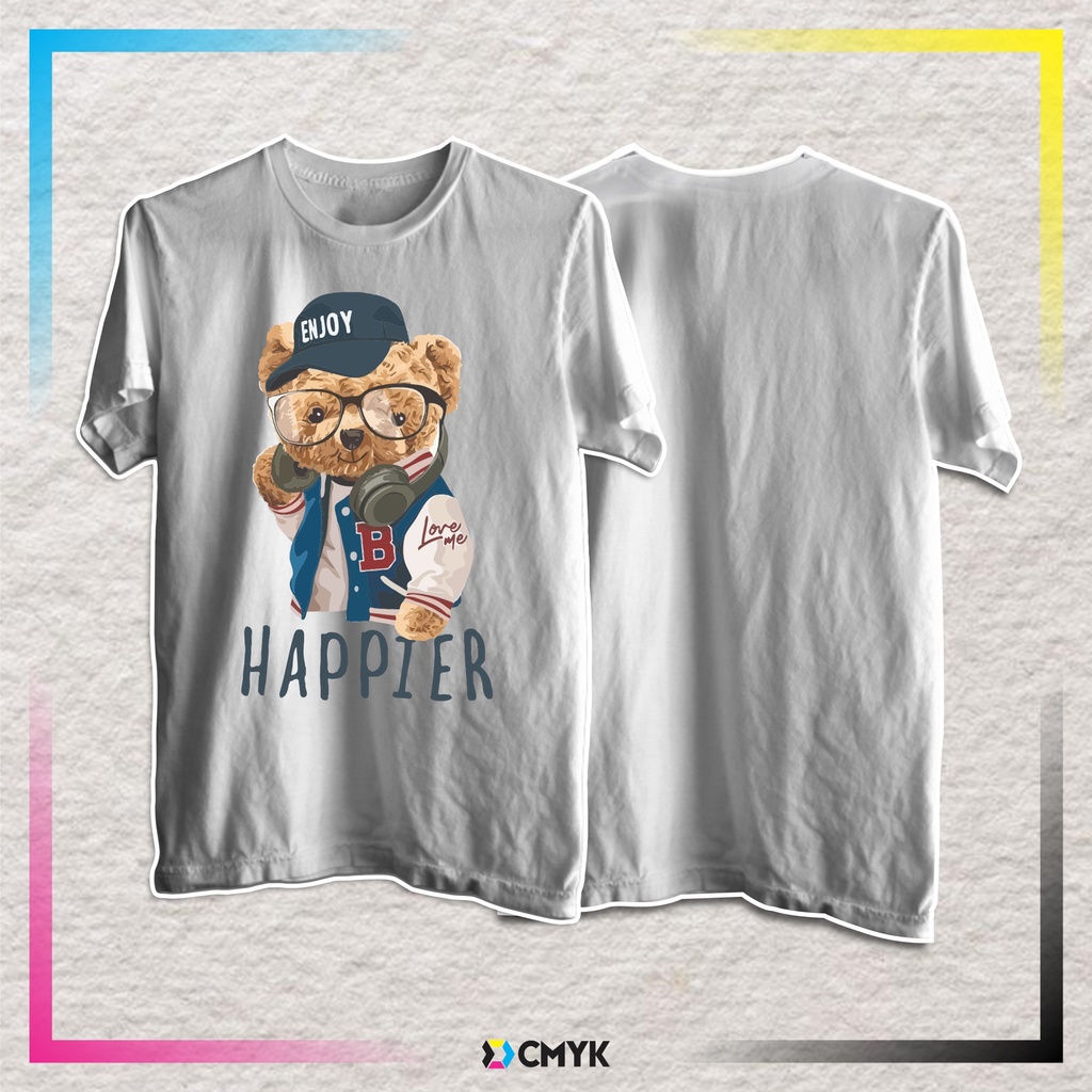 KAOS BONEKA BERUANG TEDDY BEAR PRIA & WANITA