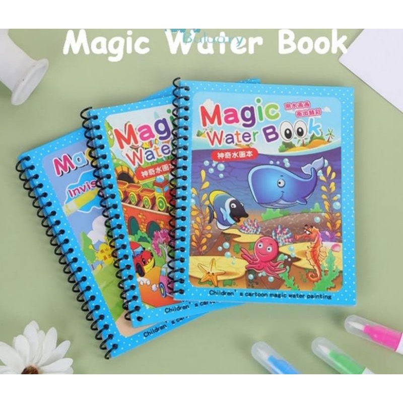 Medan Termurah Buku ajaib mewarnai untuk anak/ Magic water book drawing