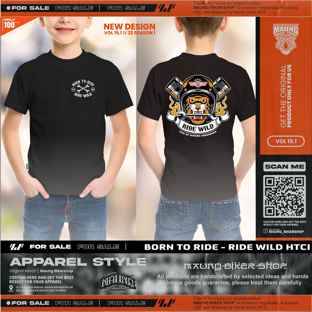 MAUNG_HTCI KIDS | BORN TO RIDE _ RIDE WILD HTCI