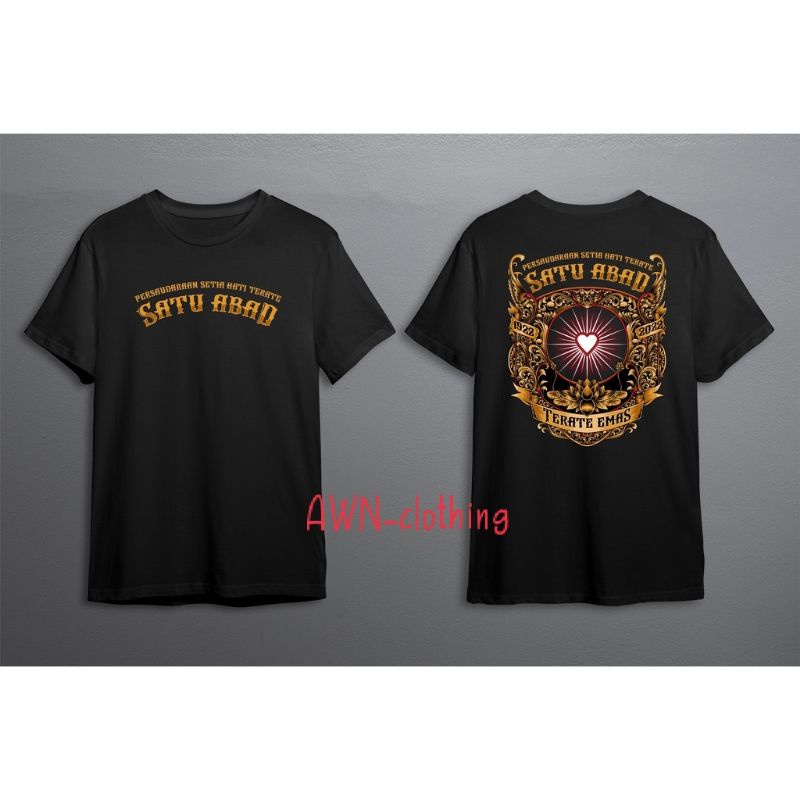 Kaos PSHT Satu ABAD Lengan pendek BIG SIZE JUMBO