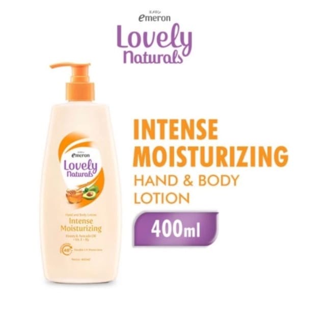 EMERON LOVELY NATURALS PUMP 400 ML~HandBody Lovely Original 100%