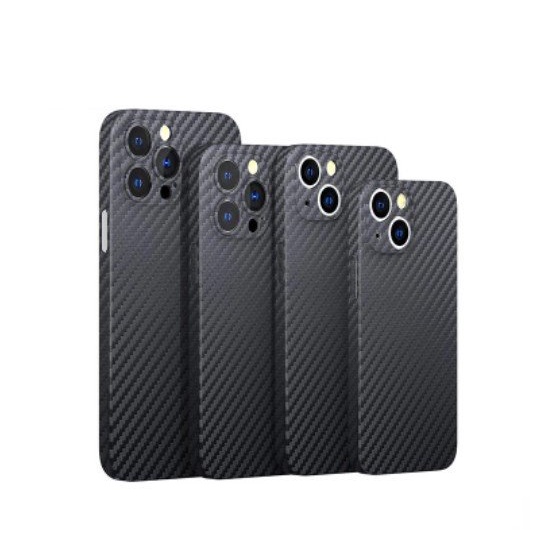 PP CARBON CASE SUPER TIPIS CAFELE - IPHONE 14 - PRO - PLUS - PROMAX