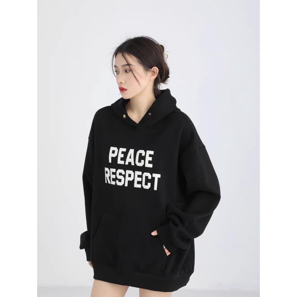 PEACE RESPECT SWEATER HOODIE JUMPER UNISEX (PS)