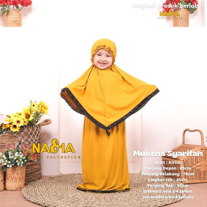 MUKENA ANAK SYARIFAH 2-4TH