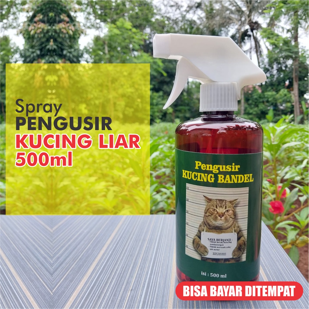 [bogorfarm] PENGUSIR KUCING LIAR 500ml | Cat Repellent | Pengusir Kucing Bandel | Cairan Pengusir Kucing | Spray Anti Kucing