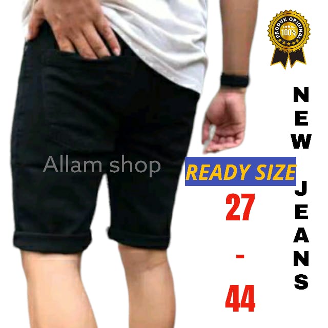 Celana Pendek Pria Jeans Denim Premium Original Celana Jeans Pendek Cowok