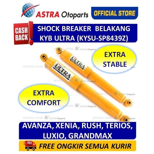 Shock Breaker Mobil KYB Ultra Avanza Xenia Rush Terios KYSU-SP8439Z