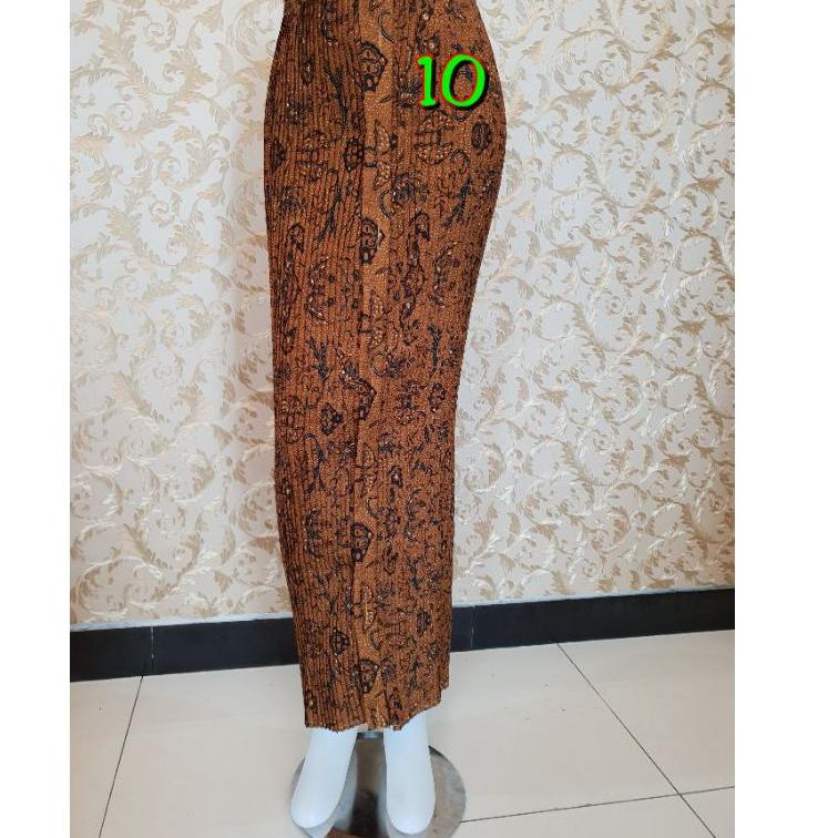 Kualitas Premium ROK PLISKET BATIK WIRU 01