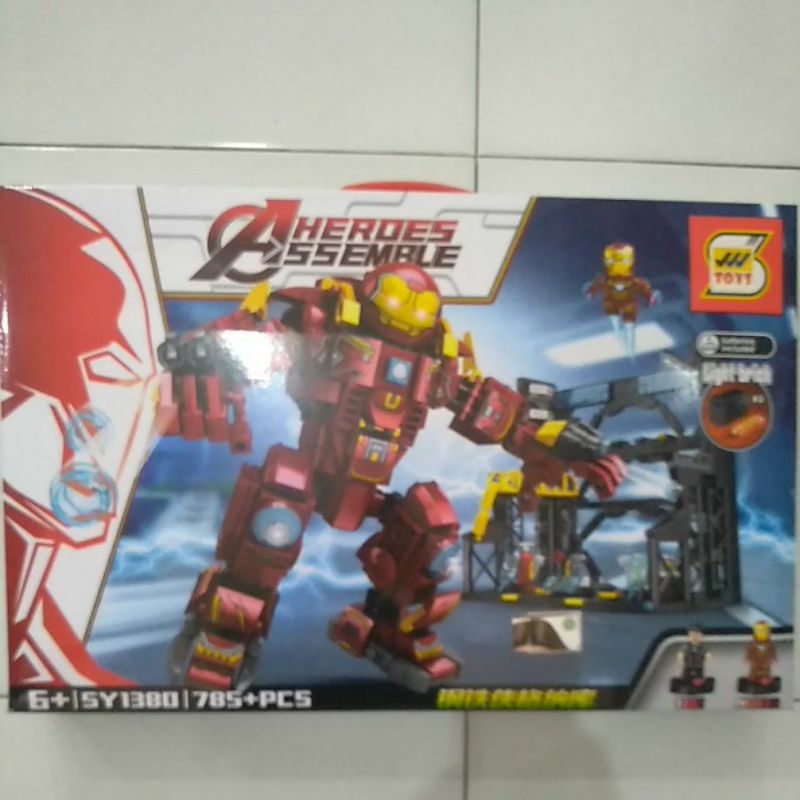 Lego Ironman Heroes Assemble